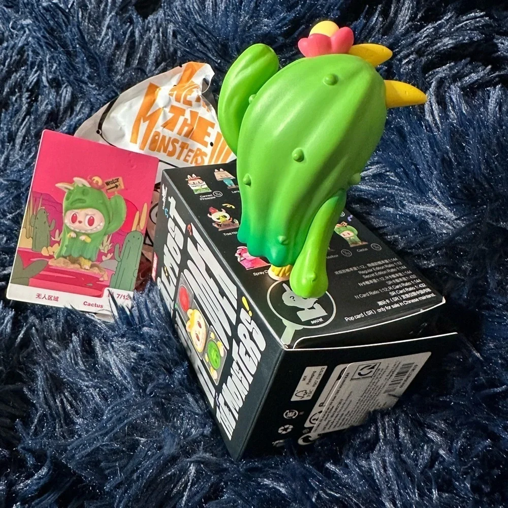 Pop Mart Labubu Almost Hidden Cactus Vinyl Figure Pop Mart The Monsters